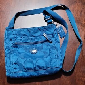Coach nylon crossbody bag